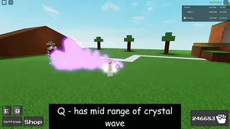 NEW Ability "Crystal" Showcase and Ranking I Ability wars ft. @KaledoLIVE (Roblox)