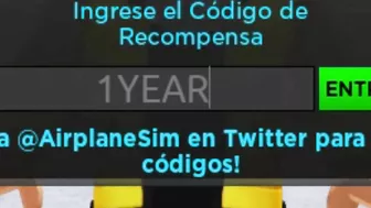 *Nuevos códigos* ✈️ 3 CODIGOS GRATIS de AIRPLANE SIMULATOR ✈️ Códigos Roblox 2022 ✈️ EMiLiOR