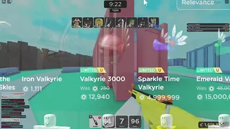 Fake Pink Valk for 100 Robux