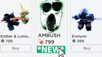 WHAT, The AMBUSH Kit Is REAL..? ???? (Roblox BedWARS)