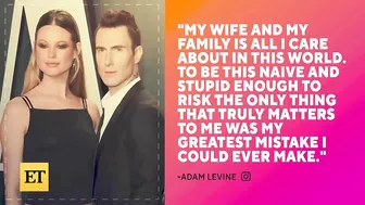 Adam Levine Responds to TikToker's Cheating Claims