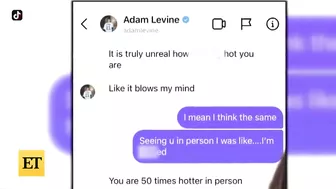 Adam Levine Responds to TikToker's Cheating Claims