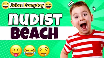 Dirty Joke - a Family Go to a Nudist Beach to See Some B**Bies | Jokes Everyday