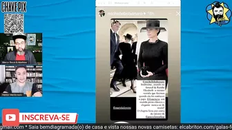 Michelle faz publi de Instagram no funeral da Rainha | Galãs Feios