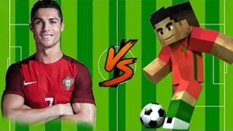 Ronaldo vs Minecraft ( Funny video ) ????????