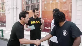 Billy On The Street: Paul Rudd Loves BROS