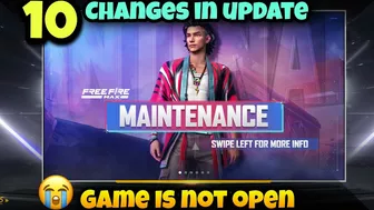 new update in free fire / game is not opening / ob35 update full details