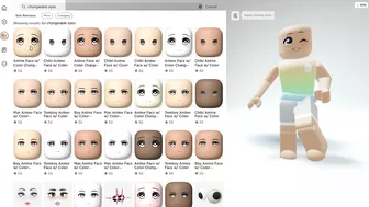 HOW TO USE *CUSTOM COLOR CHANGING EYES* in ROBLOX ????