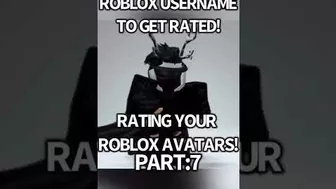 RATING Your Roblox Avatars! PART:7 #shorts