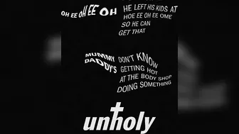 Sam Smith - Unholy (ft. Kim Petras) (Lyric Video)