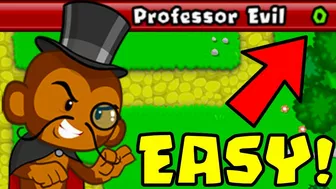 How to Beat The NEW Professor Evil Challenge in BTD Battles | Week 38 part 2