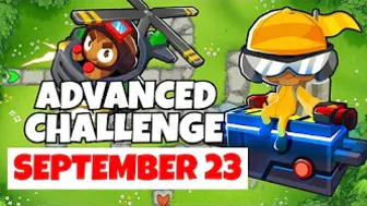 BTD6 Advanced Challenge | Friday Stinger; ISAB Can't Beat This Without Cheats | September 23, 2022