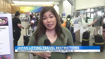 Japan lifting COVID travel restrictions starting October 11