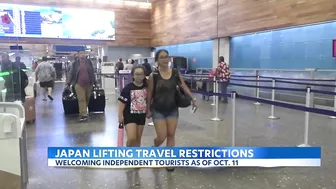 Japan lifting COVID travel restrictions starting October 11