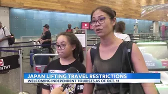 Japan lifting COVID travel restrictions starting October 11