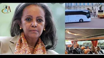 President Sahile-work of Ethiopia who refused to travel in a Group Bus to the Queen’s Fµneral