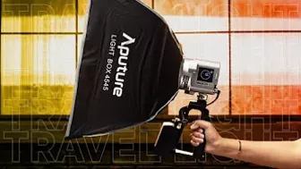 Travel Light | The Light Box 45x45 & COB 60 Handheld Bracket