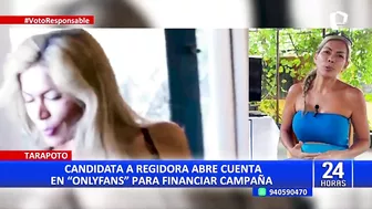 Tarapoto: candidata financia su campaña con cuenta en Only fans