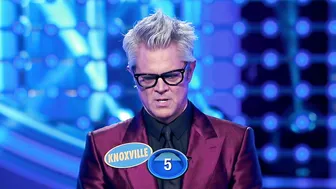 'Jackass' Star Johnny Knoxville Plays Fast Money - Celebrity Family Feud