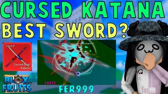 The New Best Sword in Bloxfruits? Cursed Dual Katana