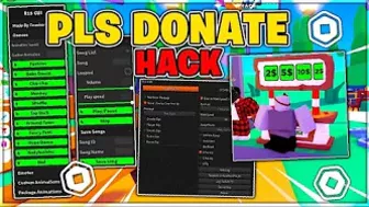 Pls Donate Script | Roblox Pls Donate Hack | Easy Robux 2022