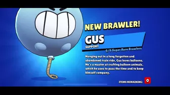 Unlocking Gus| Brawl Stars!! ????