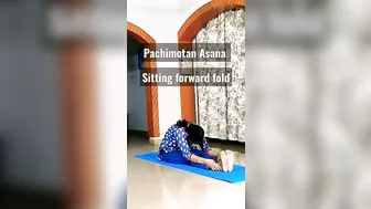 pachimotan asana #shorts @Yoga & Pilates with Tanu