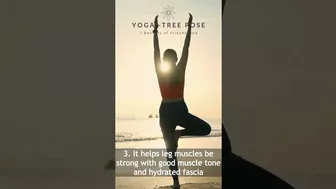 7 Benefits of tree pose yoga | Vrikshasana #shorts