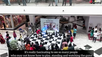 Chess challenge in a shopping mall ? | The rapidly changing chess scene in India