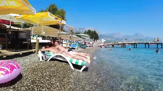 ???????? ANTALYA KEMER BEACH WALK TURKIYE #turkey #kemer #antalya #beach