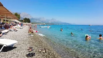 ???????? ANTALYA KEMER BEACH WALK TURKIYE #turkey #kemer #antalya #beach