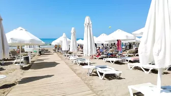 Antalya SIDE Beach walk ???????? TURKIYE #turkey #side #beach #antalya