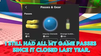 THIS ROBLOX GAME IS BACK..