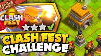 Easily 3 Star the Clash Fest Challenge (Clash of Clans)