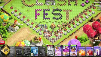 Clash Fest Challenge COC Clash OF Clans New Event Clash Fest