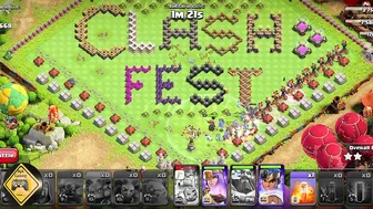 Clash Fest Challenge COC Clash OF Clans New Event Clash Fest