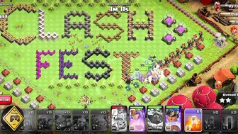 Clash Fest Challenge COC Clash OF Clans New Event Clash Fest