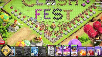 Clash Fest Challenge COC Clash OF Clans New Event Clash Fest