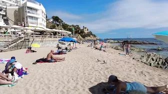 Spain Beach Walk - Beautiful Beach, Costa Brava - September 2022