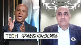 iPhone customers gravitating to higher-end models, says Evercore ISI's Amit Daryanani