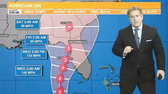 Spaghetti models show how Hurricane Ian will impact Florida | Monday, 5 a.m. update