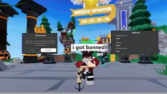 I got banned from Roblox while I was recording ????????