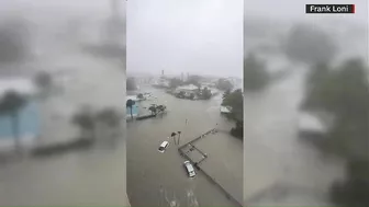 Hurricane Ian: Fort Myers beach flooding