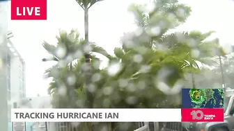 Strong winds, heavy rain coming down in Venice Beach