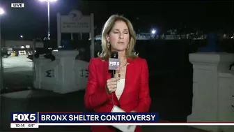 Bronx residents object to migrant shelters at Orchard Beach