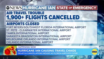 Travel mess as Florida airports close l GMA