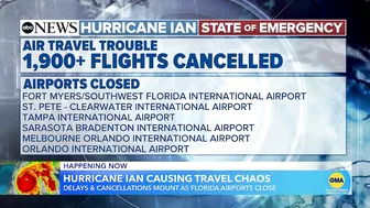 Travel mess as Florida airports close l GMA