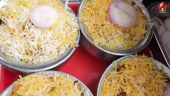 Nimmakuri Special Chicken Biryani @Harini Food Court | Hyderabad Street Food Review | Aadhan Food