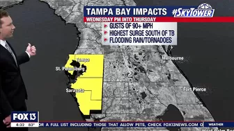 Hurricane Ian set to make landfall along Florida Wednesday evening