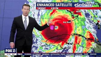 Hurricane Ian set to make landfall along Florida Wednesday evening